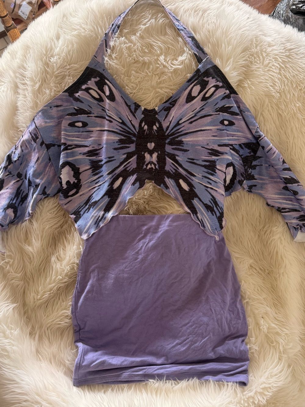 Purple Butterfly Party outfit